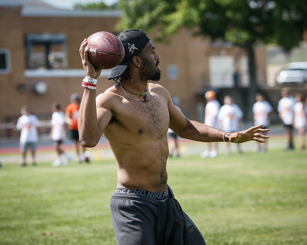 Josh Dobbs football camp 2021